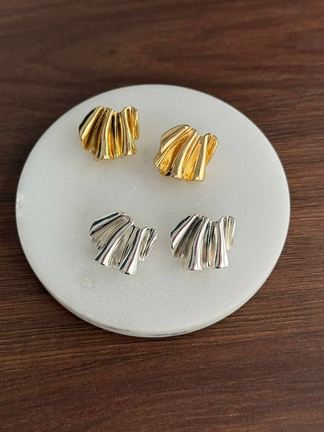 🖇️ Серьги «Жатка» купить в Интернет-магазине Садовод База - цена 200 руб Садовод интернет-каталог