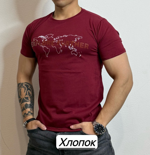 Футболка для мужчин, хлопок САДОВОД официальный интернет-каталог