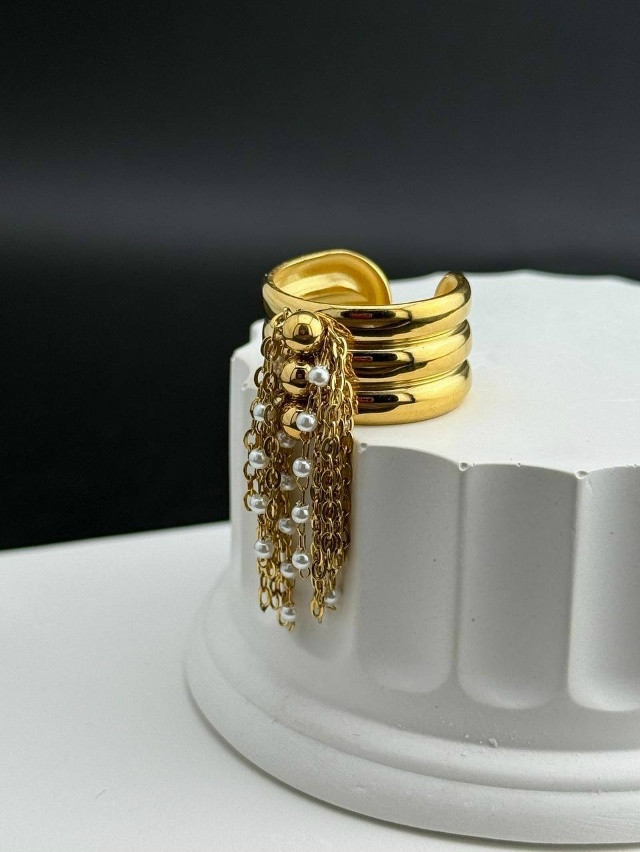 🤍 Кольцо с кисточкой купить в Интернет-магазине Садовод База - цена 400 руб Садовод интернет-каталог