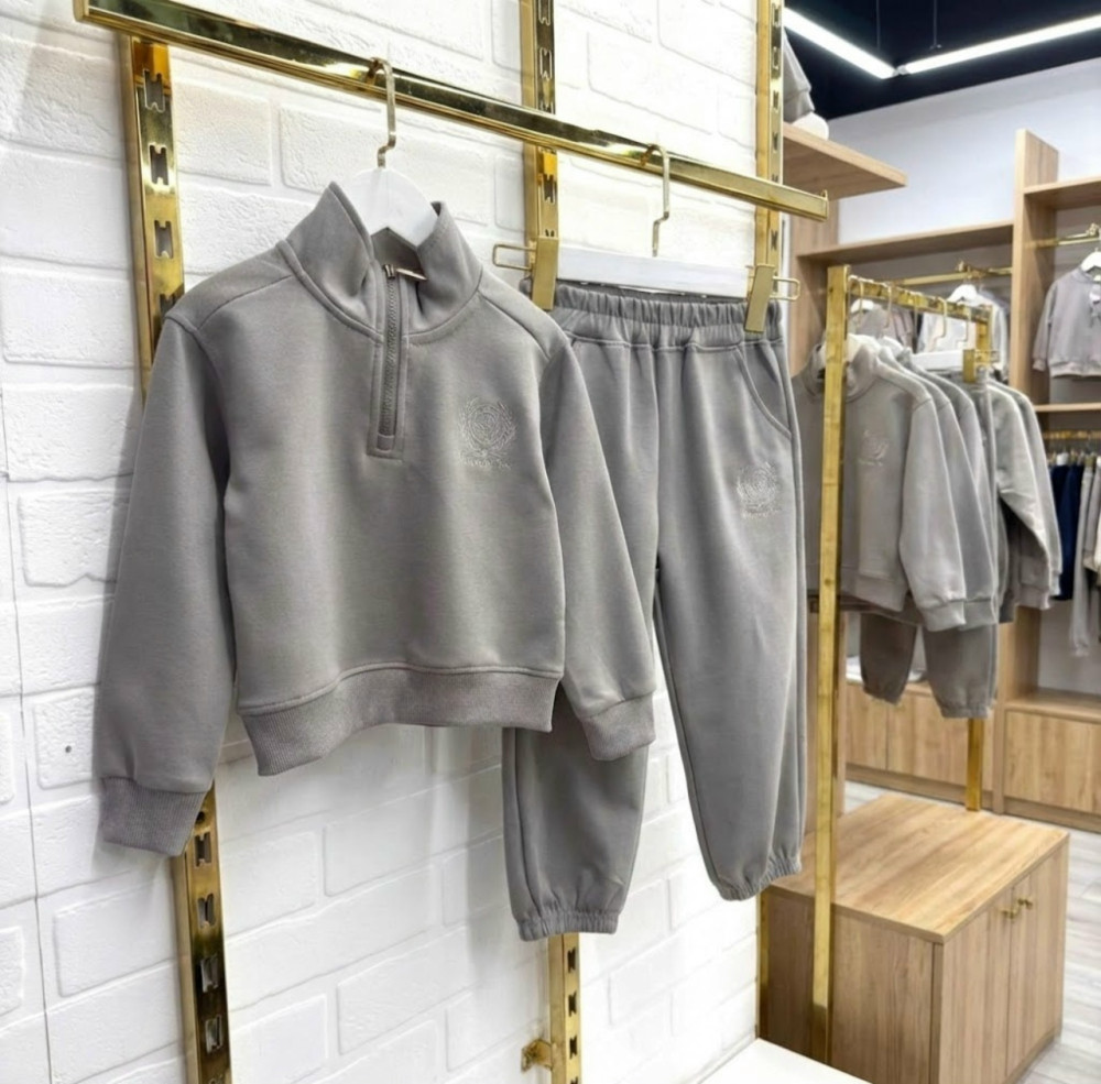 Детский костюм серый купить в Интернет-магазине Садовод База - цена 1299 руб Садовод интернет-каталог