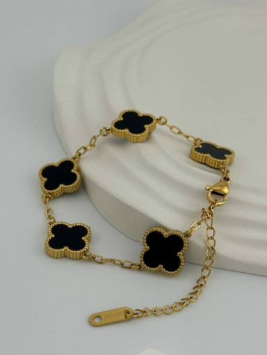 🤍 Браслет с 5 клеверами САДОВОД официальный интернет-каталог