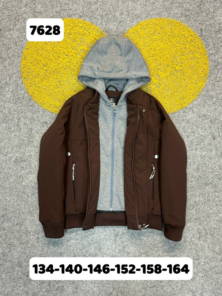 Куртка детская коричневая