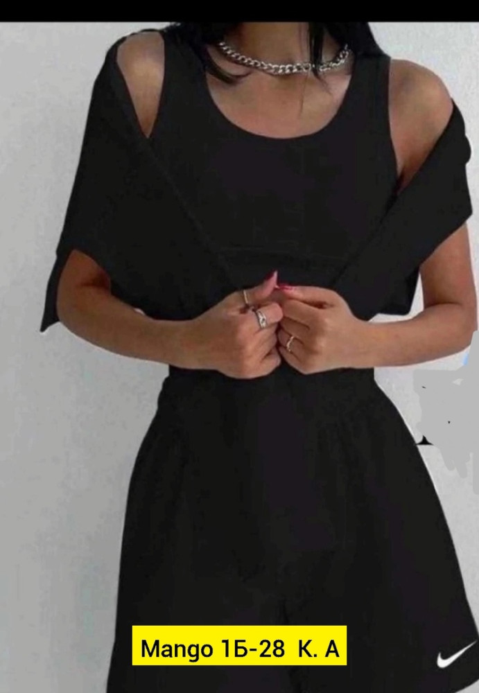 Спортивный женский костюм черный купить в Интернет-магазине Садовод База - цена 850 руб Садовод интернет-каталог