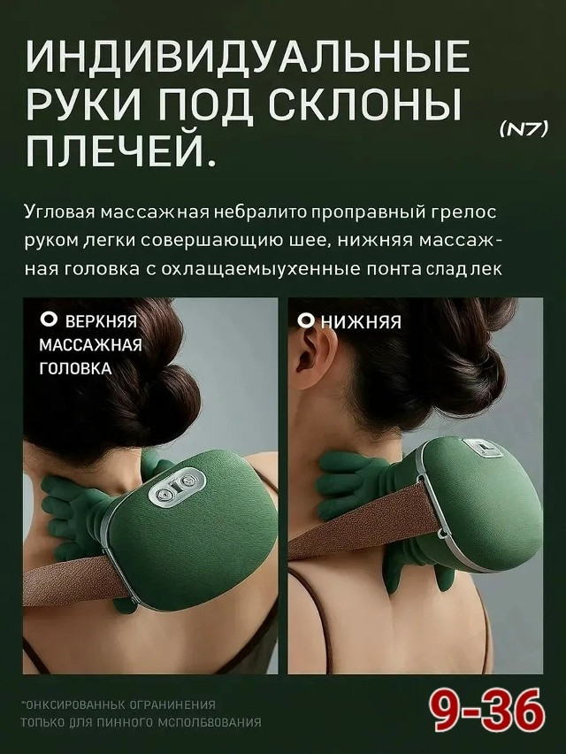 Массажер для шеи и плеч купить в Интернет-магазине Садовод База - цена 1400 руб Садовод интернет-каталог