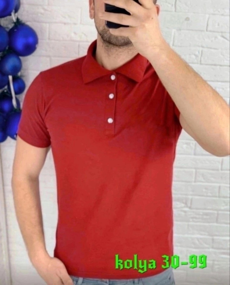 Мужская футболка красная купить в Интернет-магазине Садовод База - цена 350 руб Садовод интернет-каталог