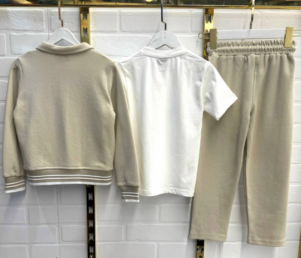 Детский костюм бежевый купить в Интернет-магазине Садовод База - цена 2550 руб Садовод интернет-каталог