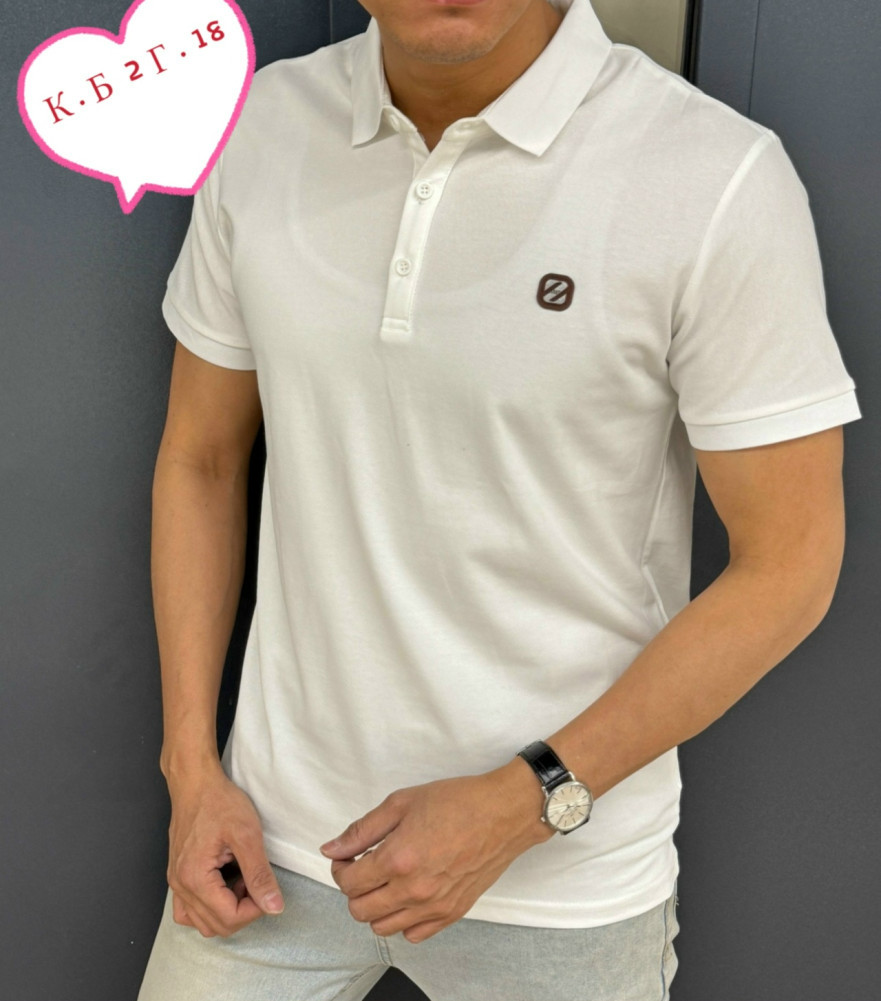 Мужская футболка белая