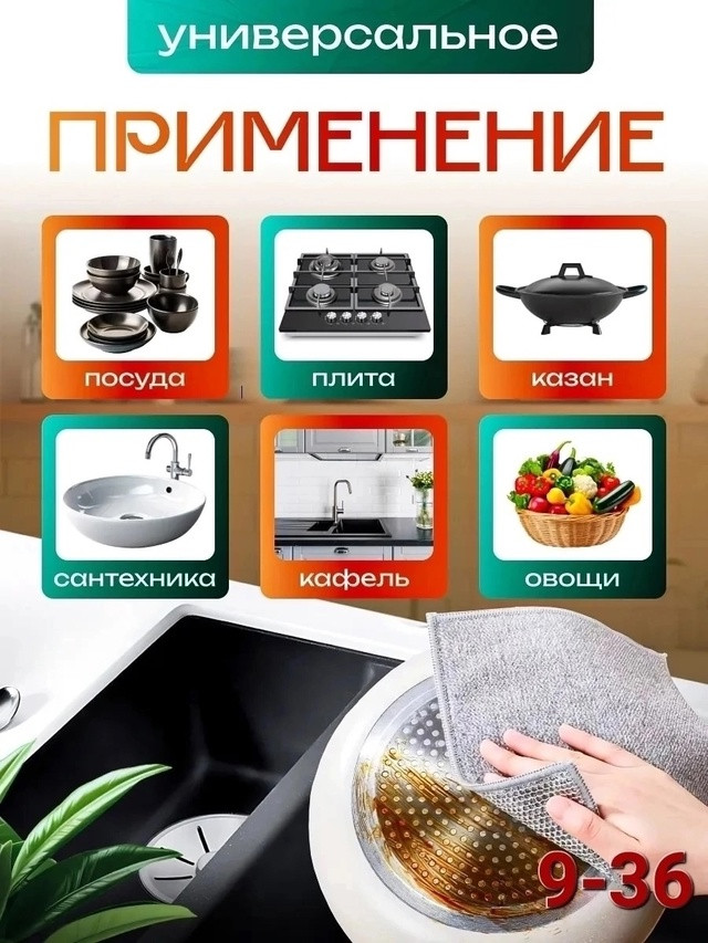 тряпка для мытья посуды купить в Интернет-магазине Садовод База - цена 150 руб Садовод интернет-каталог