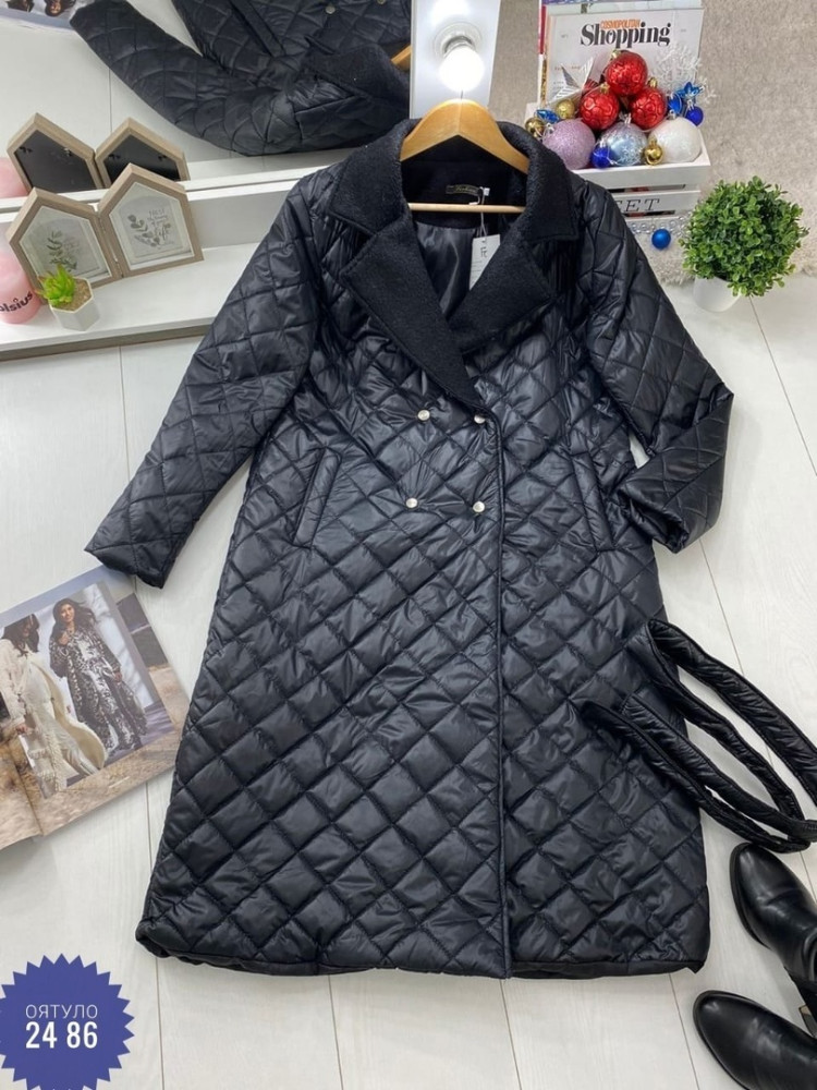Женское пальто черное купить в Интернет-магазине Садовод База - цена 1500 руб Садовод интернет-каталог