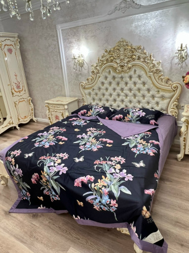 Египетский хлопок 100%Постельное белье с готовым одеялом САДОВОД официальный интернет-каталог