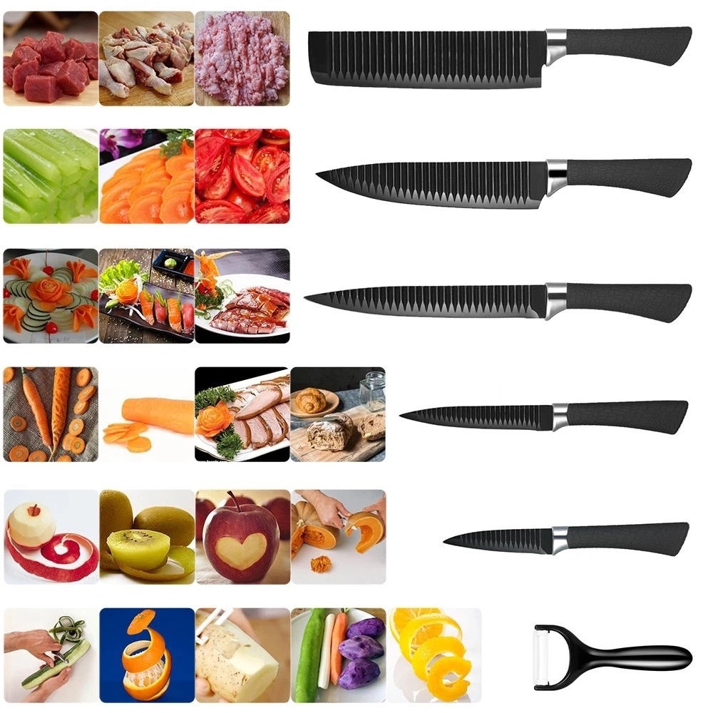 Набор кухонных ножей купить в Интернет-магазине Садовод База - цена 480 руб Садовод интернет-каталог