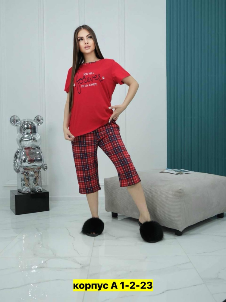 Пижама красная купить в Интернет-магазине Садовод База - цена 400 руб Садовод интернет-каталог