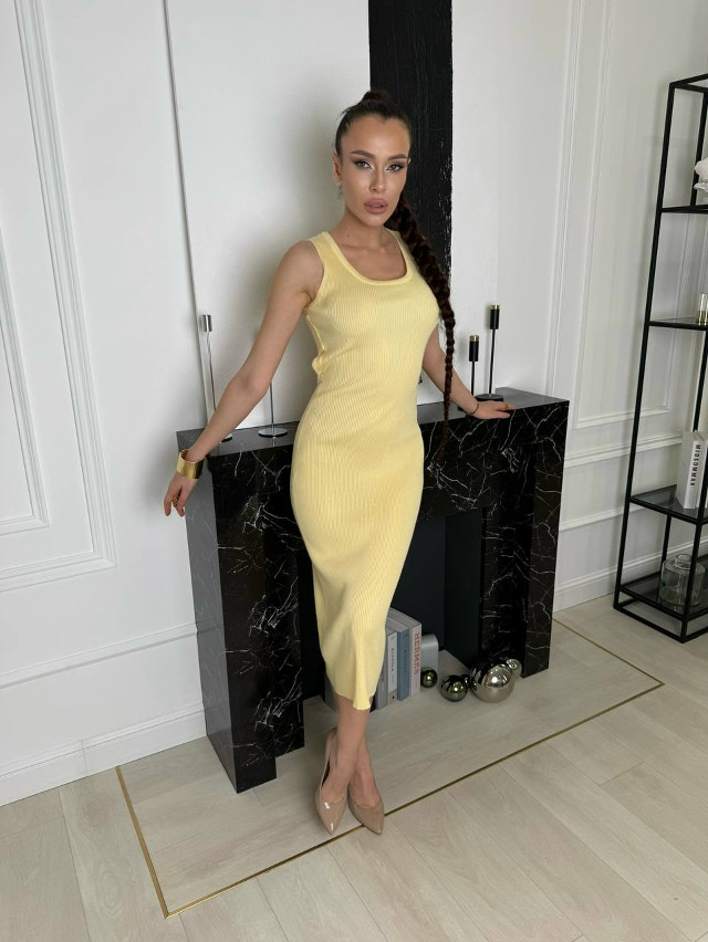 Платье желтое купить в Интернет-магазине Садовод База - цена 1400 руб Садовод интернет-каталог