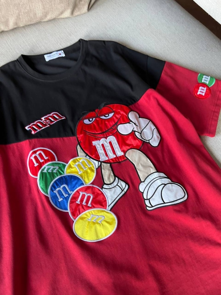 ⚜️ Яркая футболочка M&M’s купить в Интернет-магазине Садовод База - цена 1300 руб Садовод интернет-каталог