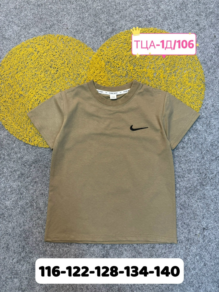 Детская футболка коричневая