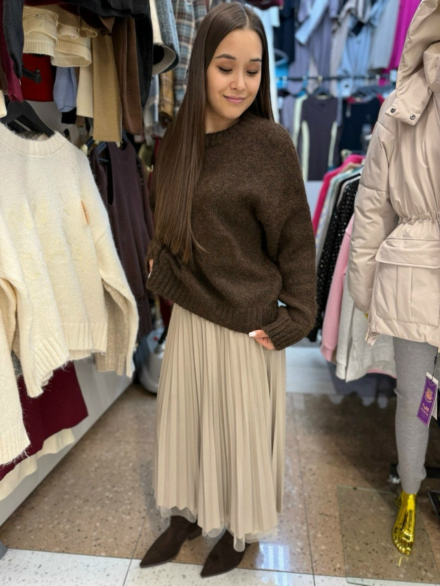 Женская кофта коричневая купить в Интернет-магазине Садовод База - цена 1200 руб Садовод интернет-каталог