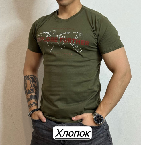 Футболка для мужчин, хлопок САДОВОД официальный интернет-каталог