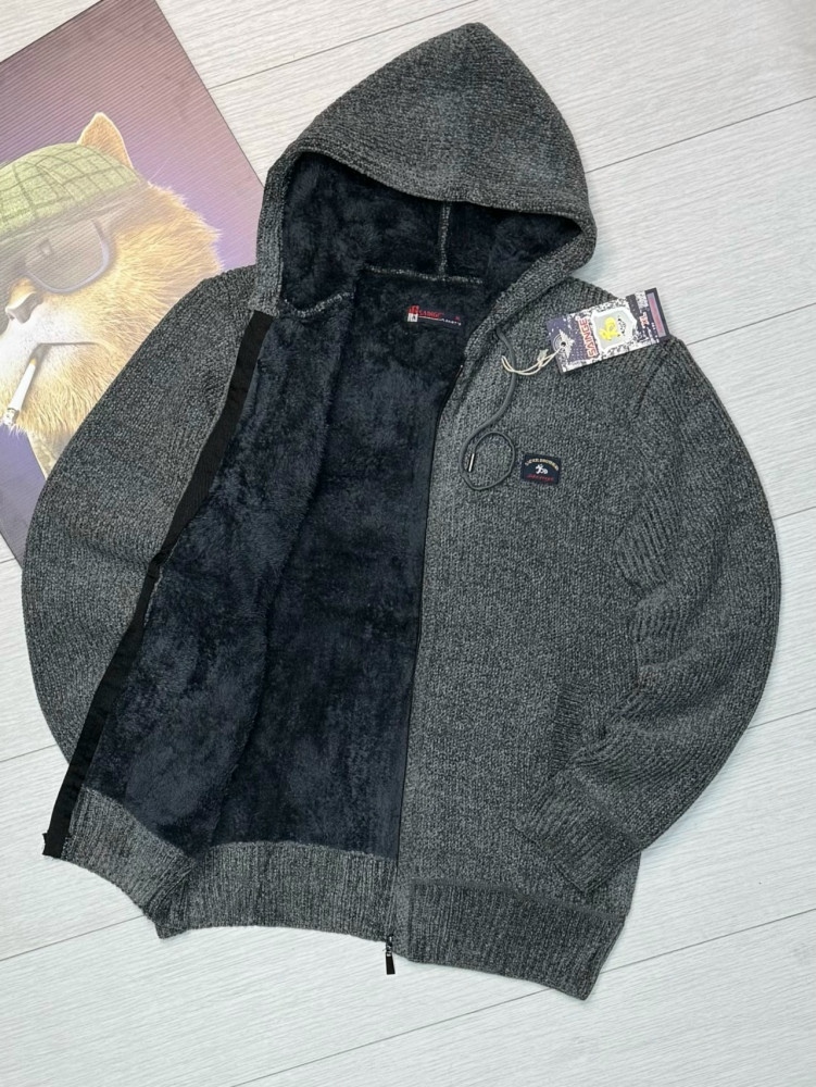 Толстовка мужская серая