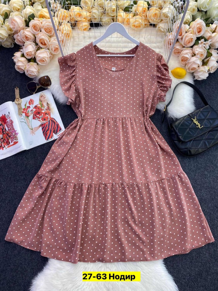 Платье розовое купить в Интернет-магазине Садовод База - цена 700 руб Садовод интернет-каталог