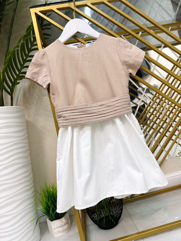 Платье бежевое купить в Интернет-магазине Садовод База - цена 799 руб Садовод интернет-каталог