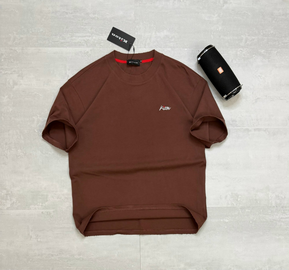 Мужская футболка коричневая купить в Интернет-магазине Садовод База - цена 1800 руб Садовод интернет-каталог