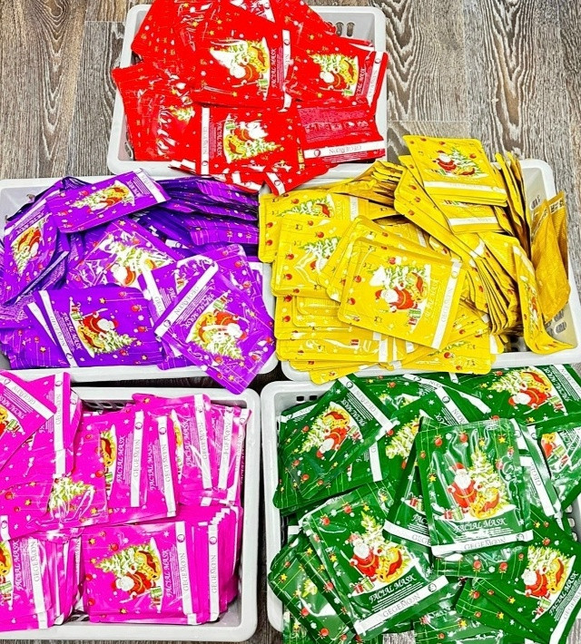 Маски тканевые для лица в наборе 20шт купить в Интернет-магазине Садовод База - цена 150 руб Садовод интернет-каталог