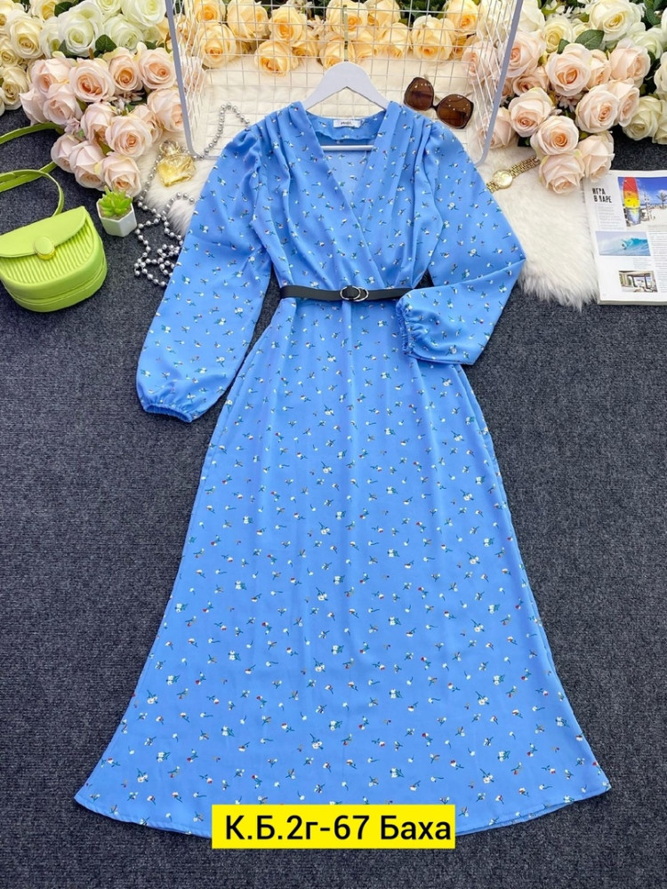 Платье голубое купить в Интернет-магазине Садовод База - цена 1100 руб Садовод интернет-каталог