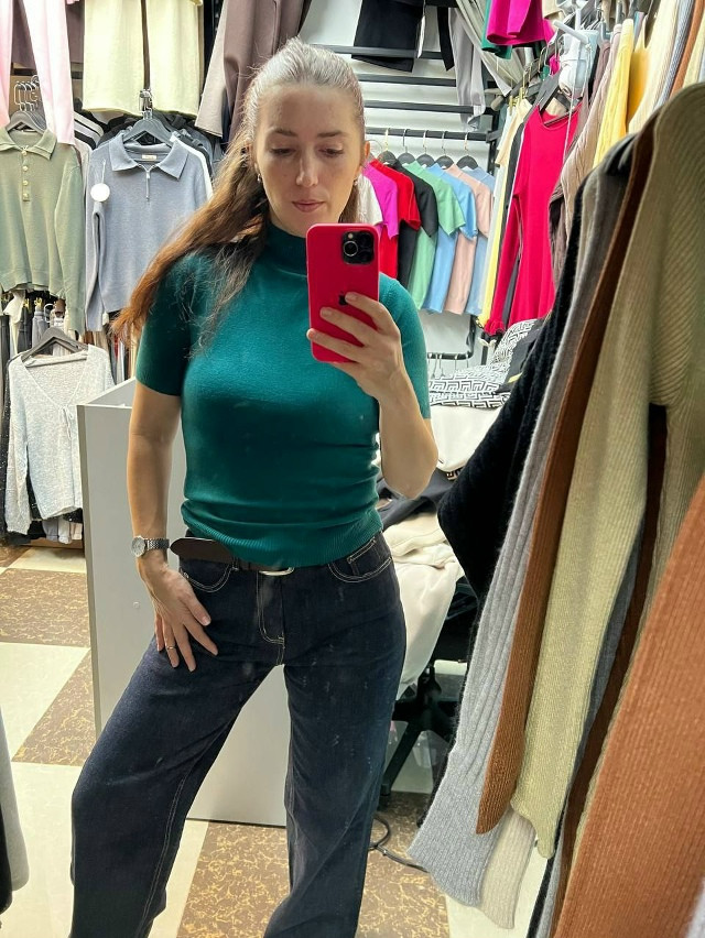 Женская водолазка зеленая купить в Интернет-магазине Садовод База - цена 600 руб Садовод интернет-каталог