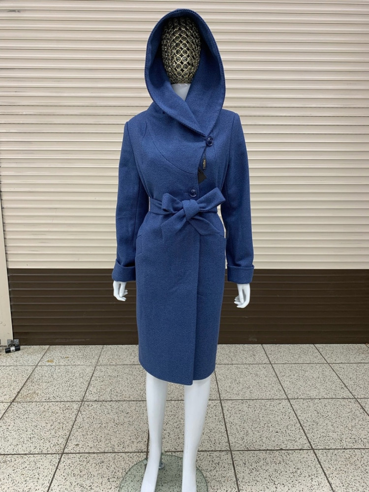 Женское пальто синее купить в Интернет-магазине Садовод База - цена 6000 руб Садовод интернет-каталог