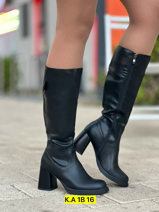 Cапоги женские черные