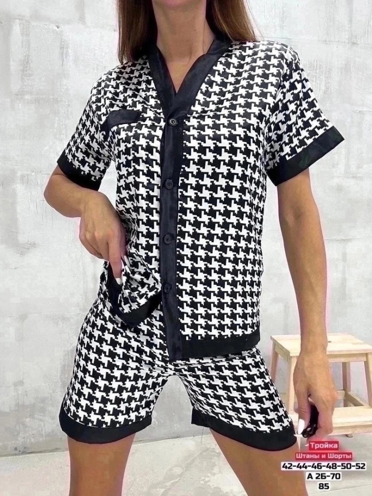 пижама черная купить в Интернет-магазине Садовод База - цена 850 руб Садовод интернет-каталог