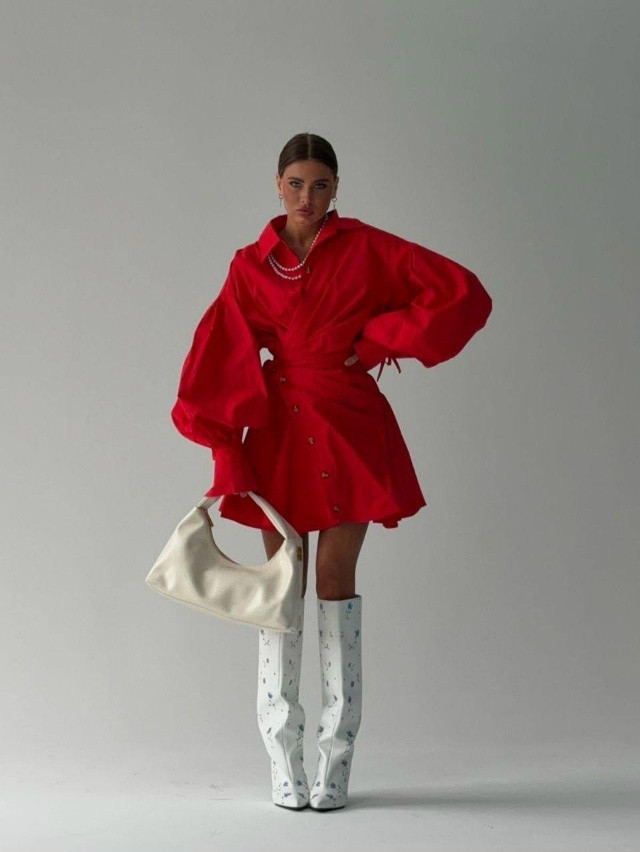 Платье красное купить в Интернет-магазине Садовод База - цена 4600 руб Садовод интернет-каталог