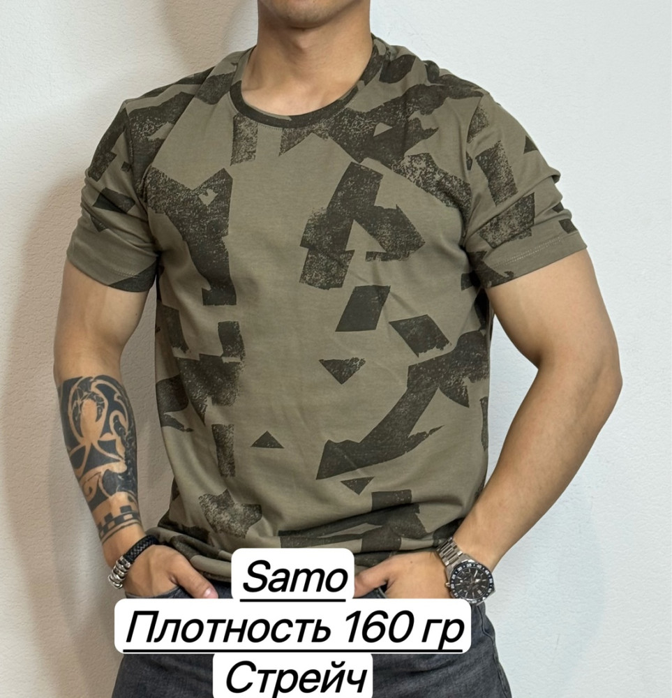 Футболка для мужчин, хлопок купить в Интернет-магазине Садовод База - цена 450 руб Садовод интернет-каталог