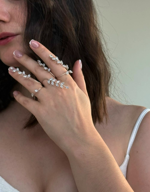 ✨Дабл-кольцо купить в Интернет-магазине Садовод База - цена 650 руб Садовод интернет-каталог