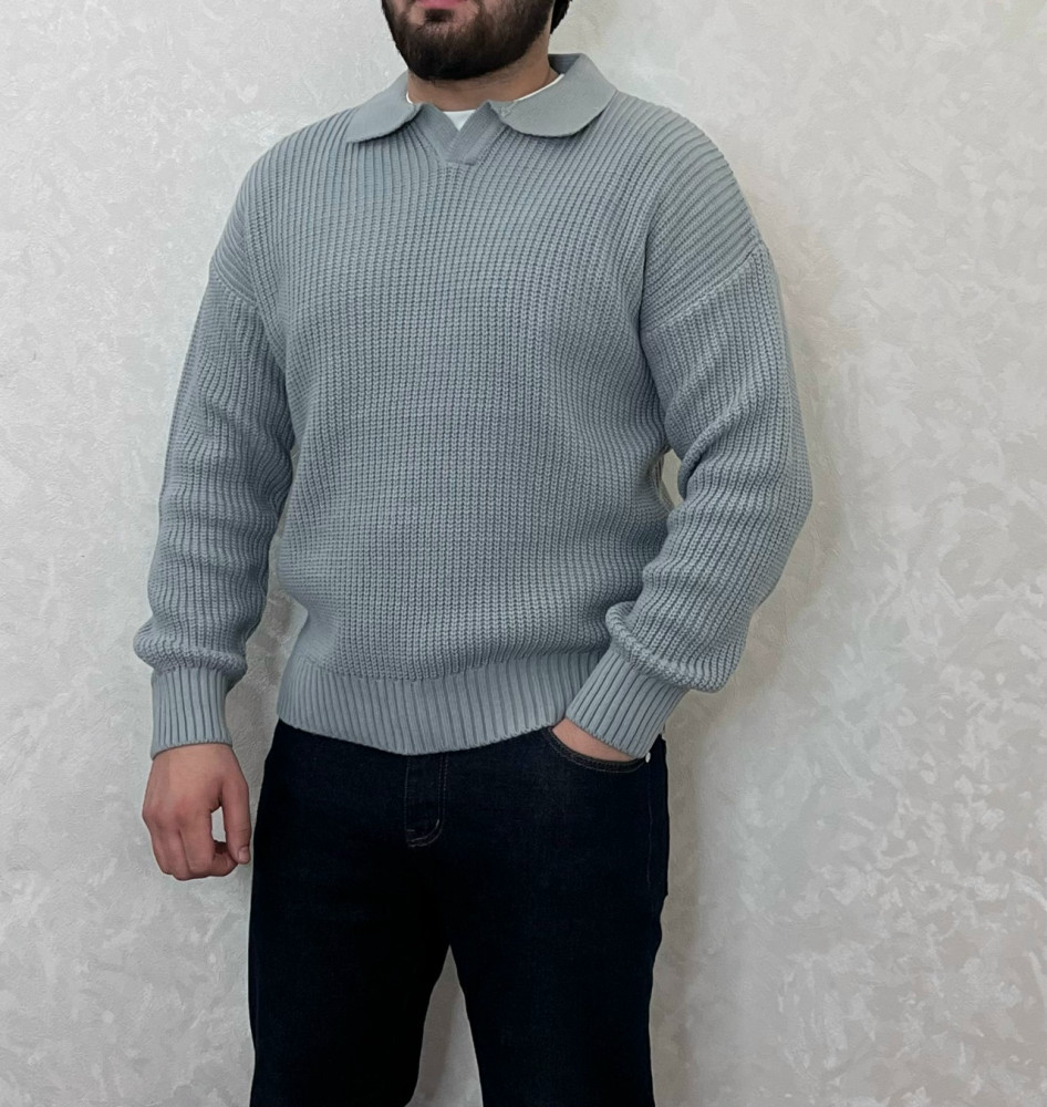 Свитер серый купить в Интернет-магазине Садовод База - цена 1500 руб Садовод интернет-каталог