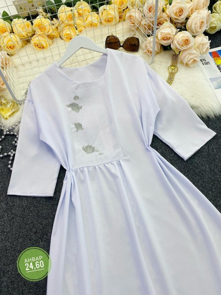 Платье белое купить в Интернет-магазине Садовод База - цена 700 руб Садовод интернет-каталог