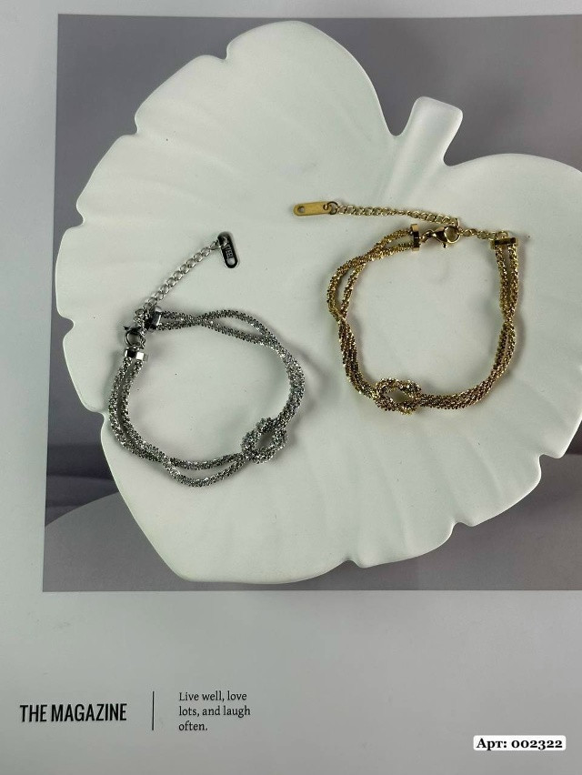 ⛓️Браслет узелок из сахарной цепи купить в Интернет-магазине Садовод База - цена 350 руб Садовод интернет-каталог