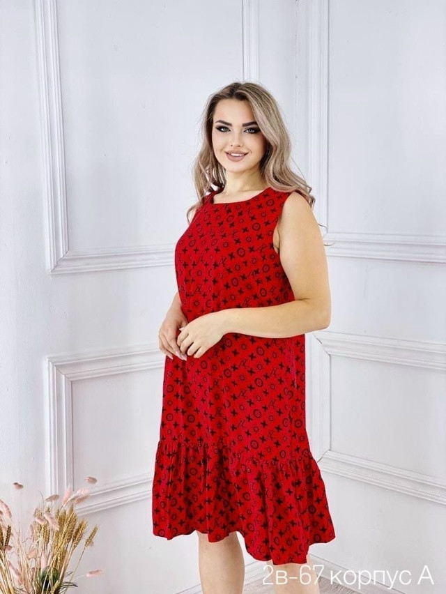 сарафан красный купить в Интернет-магазине Садовод База - цена 450 руб Садовод интернет-каталог