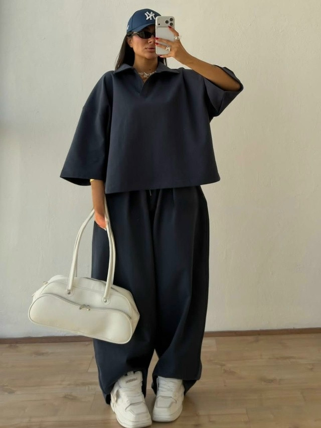 Женский костюм темно-серый купить в Интернет-магазине Садовод База - цена 1500 руб Садовод интернет-каталог