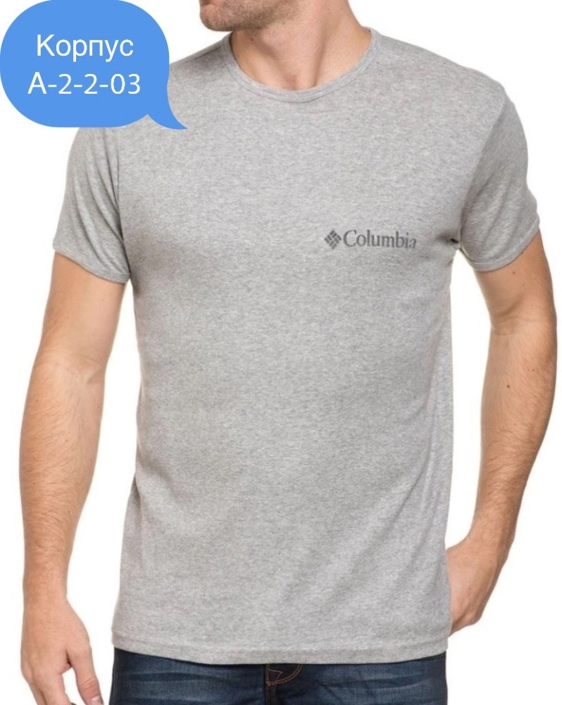 Мужская футболка светло-серая купить в Интернет-магазине Садовод База - цена 150 руб Садовод интернет-каталог