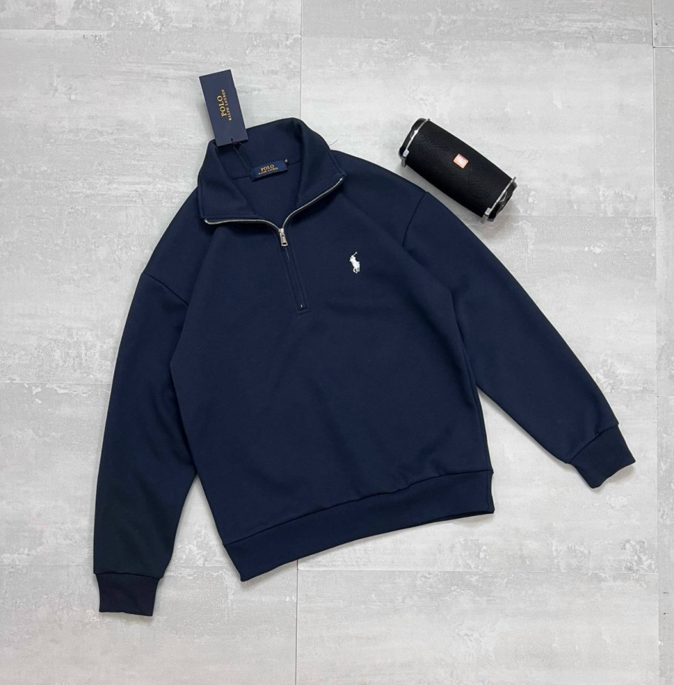 Толстовка мужская синяя