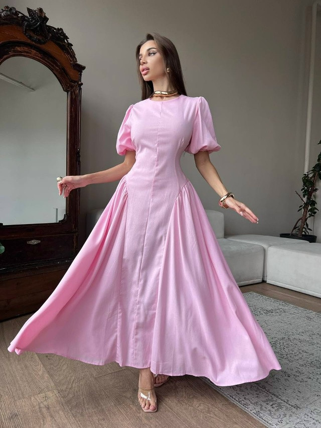 Платье розовое купить в Интернет-магазине Садовод База - цена 1200 руб Садовод интернет-каталог