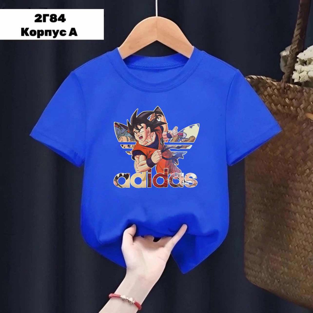 Детская футболка синяя купить в Интернет-магазине Садовод База - цена 250 руб Садовод интернет-каталог