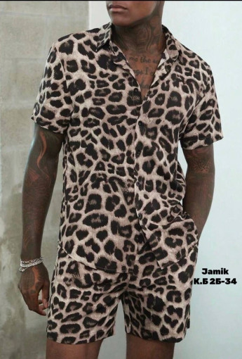 шикарный леопардовый мужской костюм в САДОВОД официальный интернет-каталог