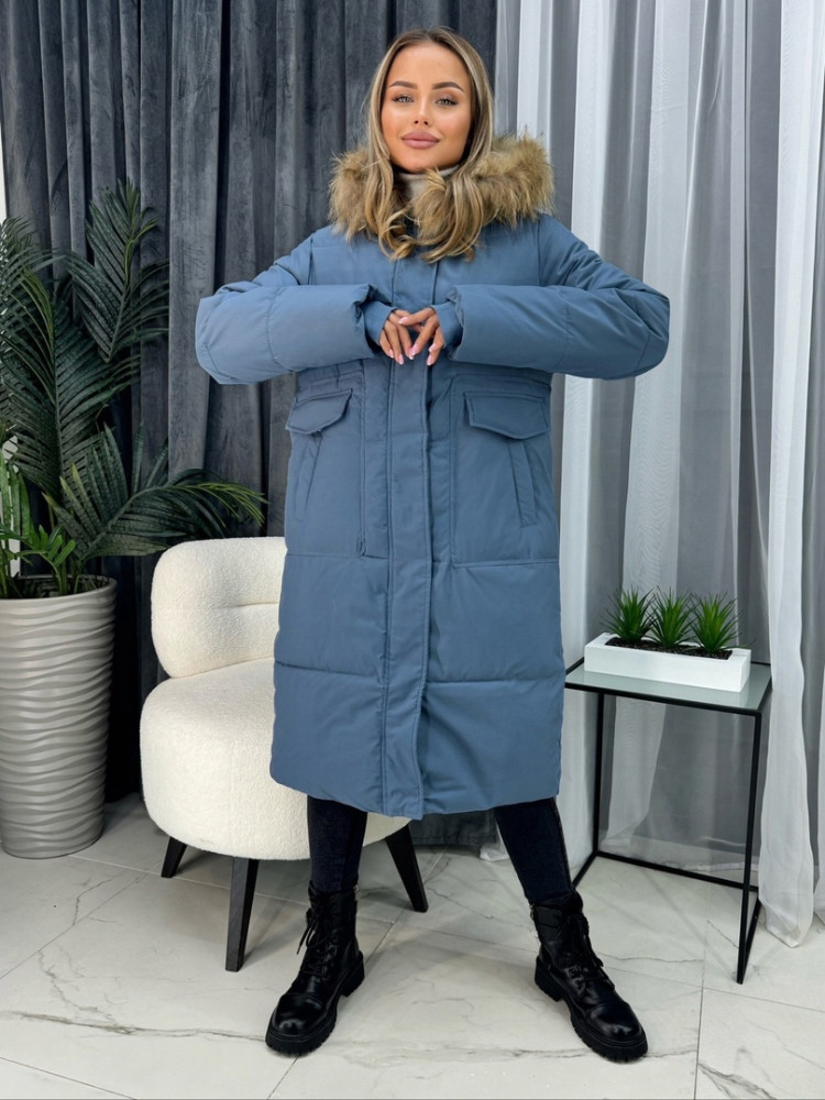 Куртка женская синяя купить в Интернет-магазине Садовод База - цена 1700 руб Садовод интернет-каталог