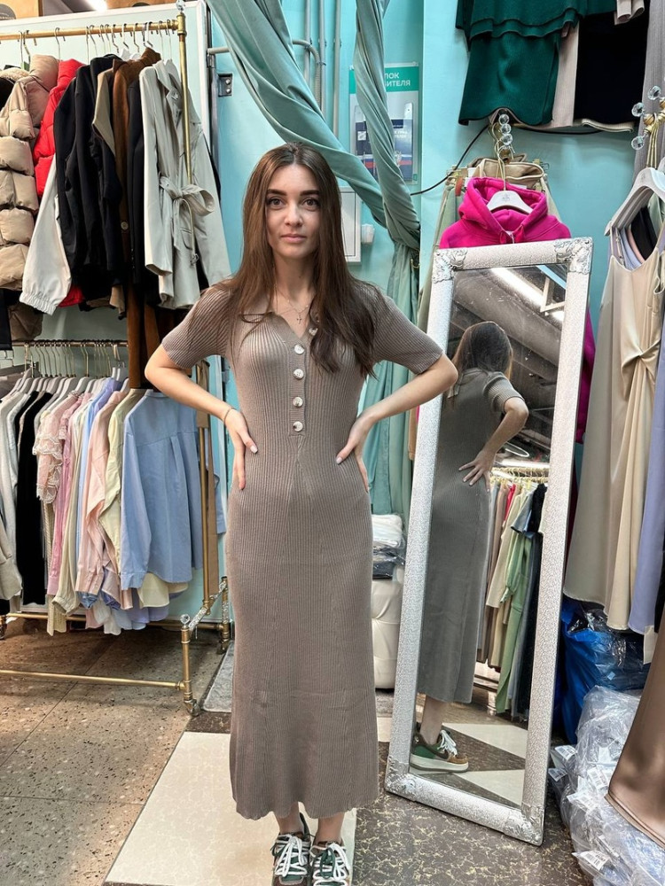 Платье коричневое купить в Интернет-магазине Садовод База - цена 1350 руб Садовод интернет-каталог