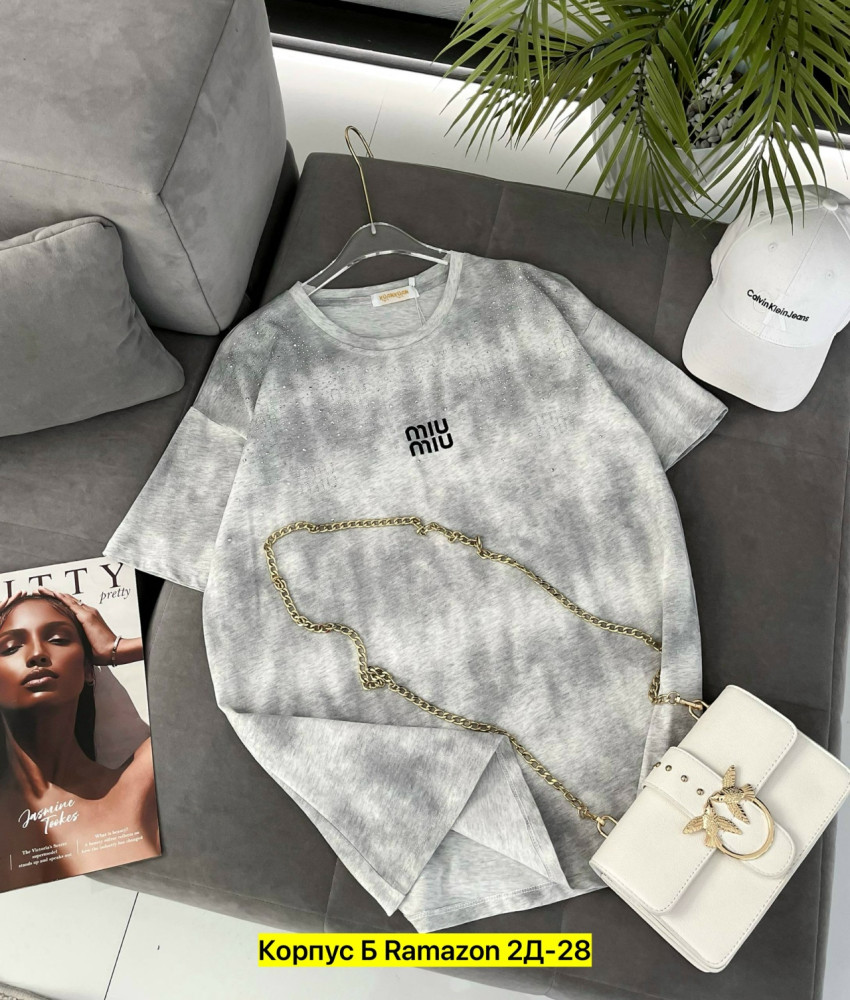 Женская футболка светло-серая купить в Интернет-магазине Садовод База - цена 700 руб Садовод интернет-каталог