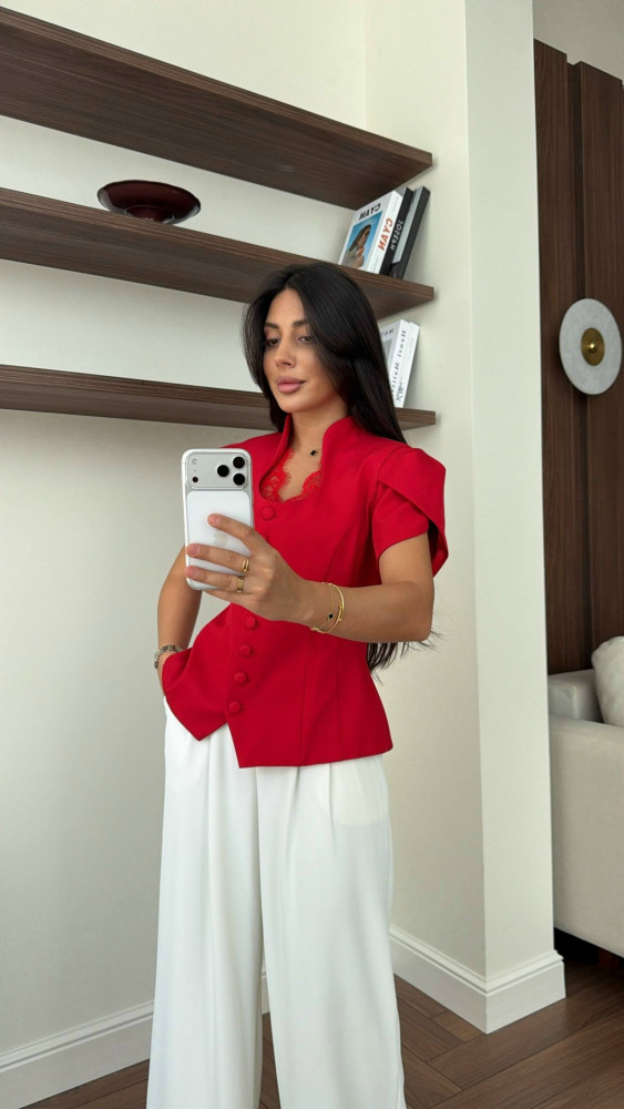 Женский пиджак красный купить в Интернет-магазине Садовод База - цена 2500 руб Садовод интернет-каталог