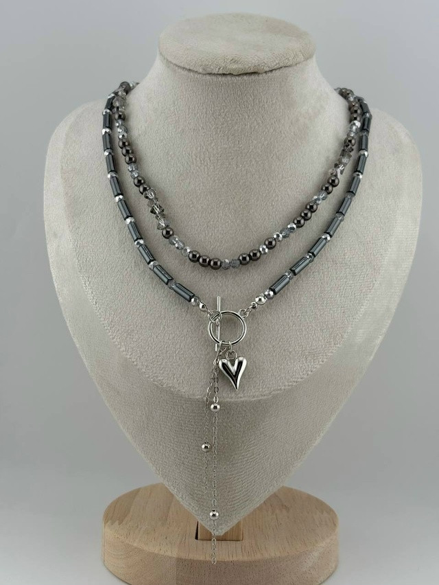 🕊️ Набор колье 2 шт купить в Интернет-магазине Садовод База - цена 250 руб Садовод интернет-каталог