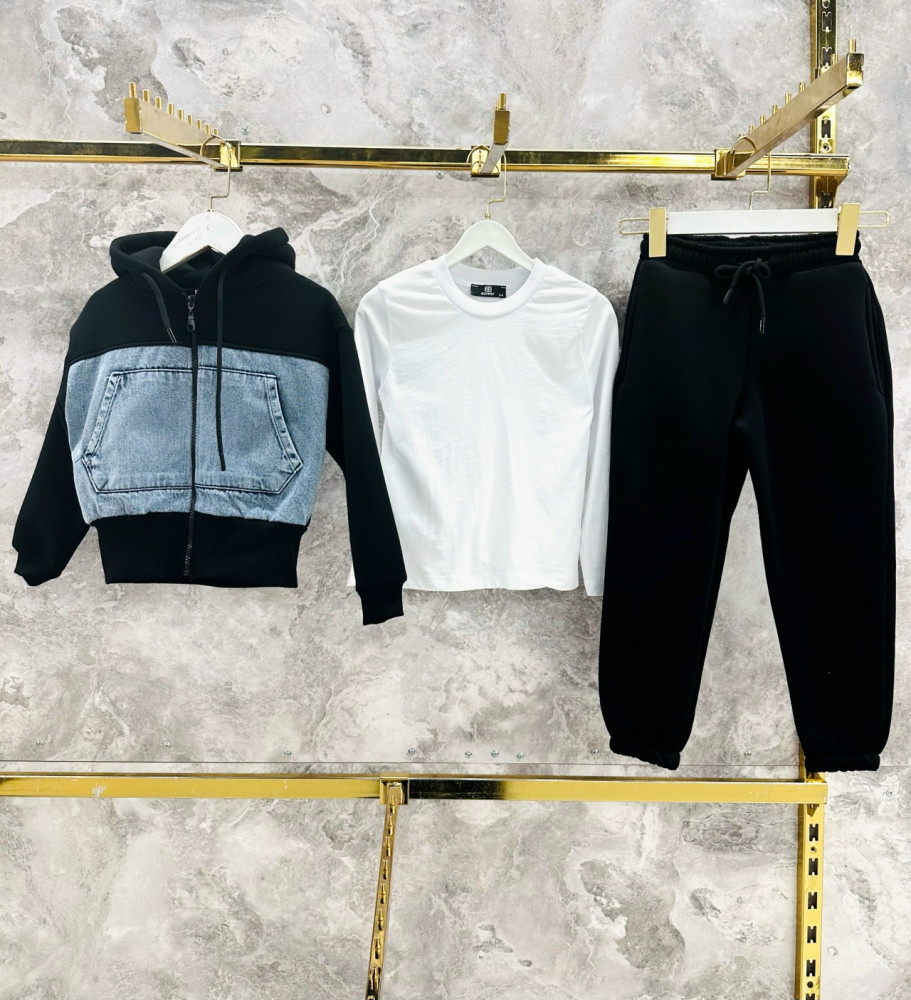 Детский костюм черный купить в Интернет-магазине Садовод База - цена 2299 руб Садовод интернет-каталог